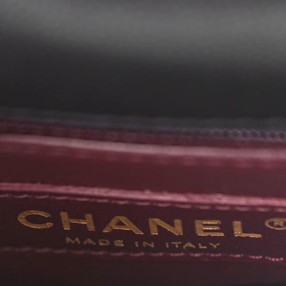Chanel Caviar Quilted Extra Mini Coco Handle Flap Black 6 of 9