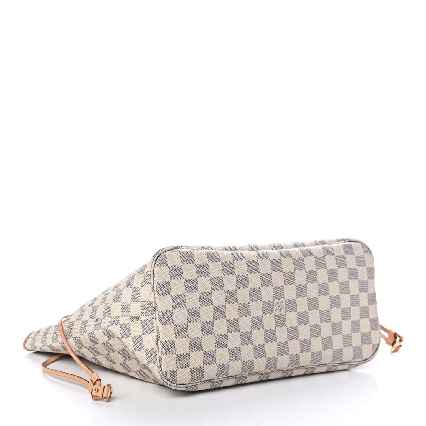 Damier Azur Neo Neverfull MM Rose Ballerine