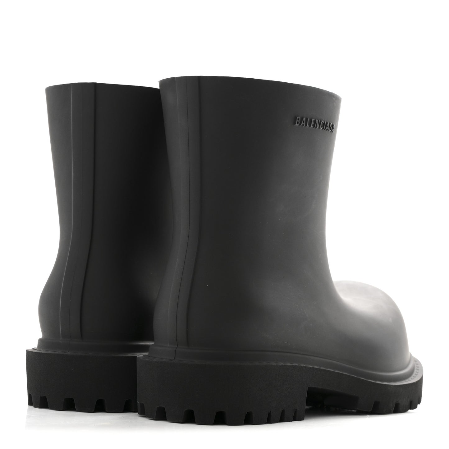 Rubber Steroid Bootie 38 Black