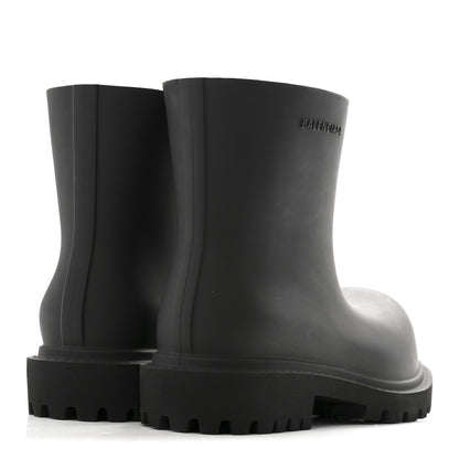 Balenciaga Rubber Steroid Bootie 38 Black 5 of 9