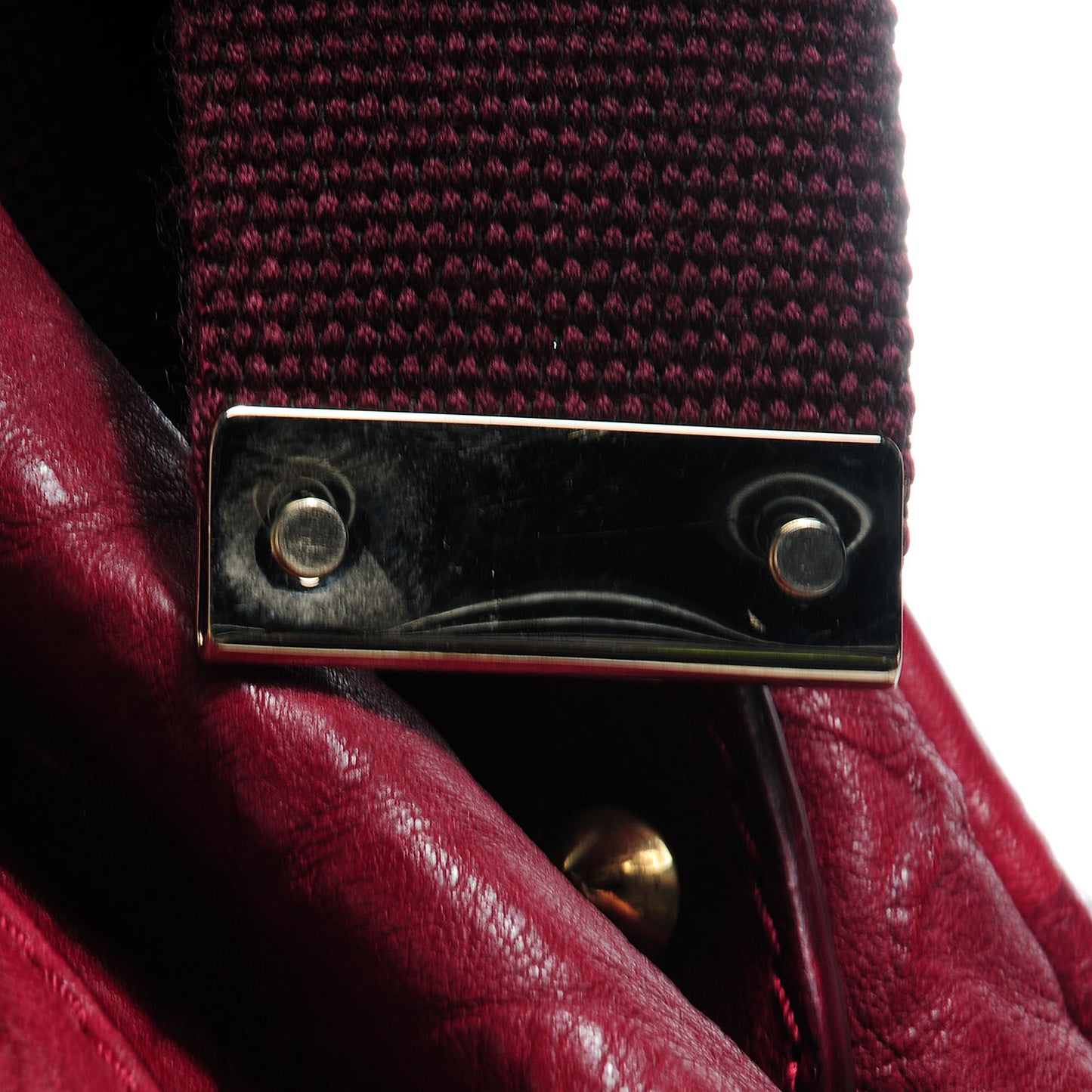 Leather XL Ramona Tote Red