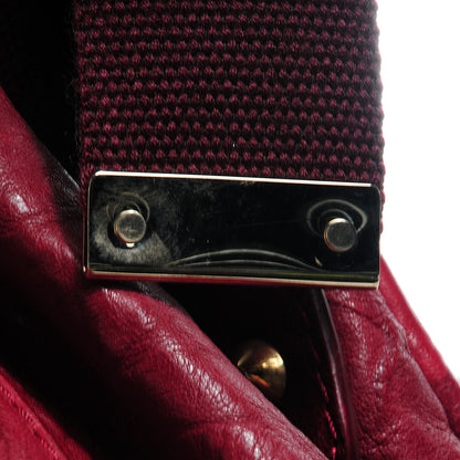 Jimmy Choo Leather XL Ramona Tote Red 8 of 9