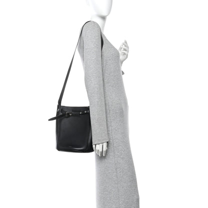 Celine Supple Grained Calfskin Long Strap Big Bag Bucket Black 2 of 14