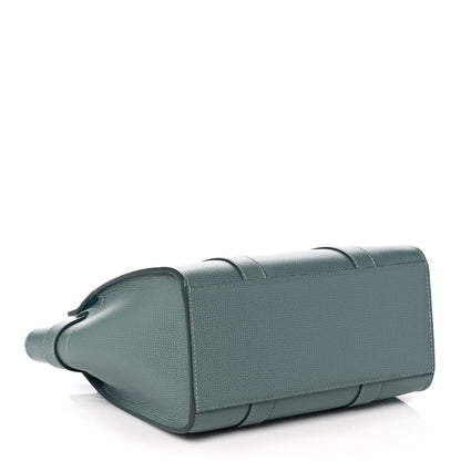 Mulberry Small Classic Grain Mini Zipped Bayswater Antique Blue 4 of 14