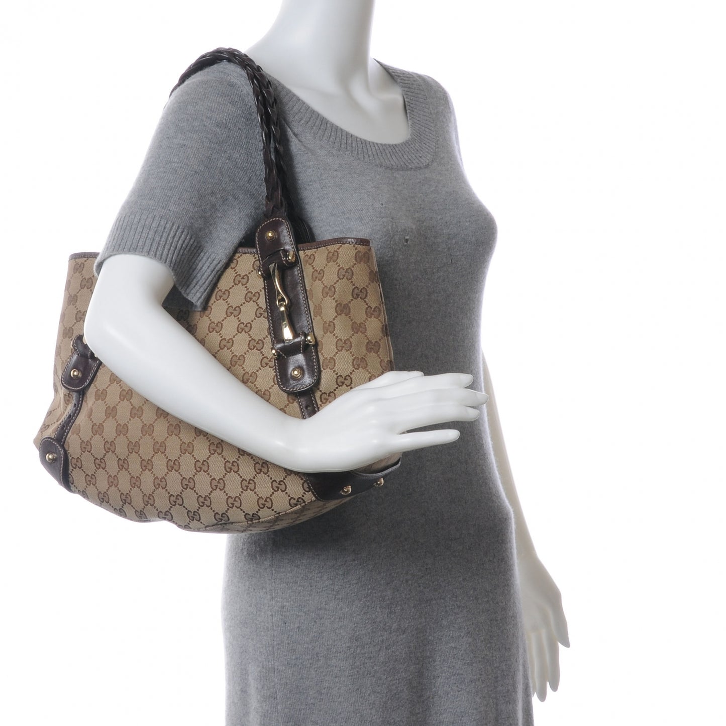 Monogram Small Pelham Tote Ebony