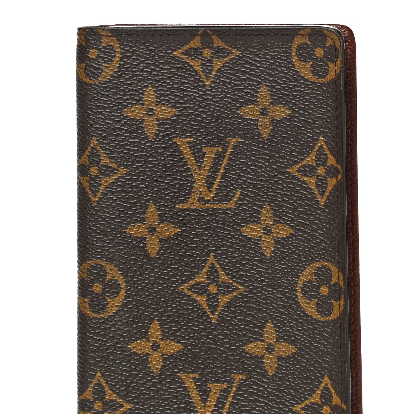 Monogram Checkbook Holder Case Wallet