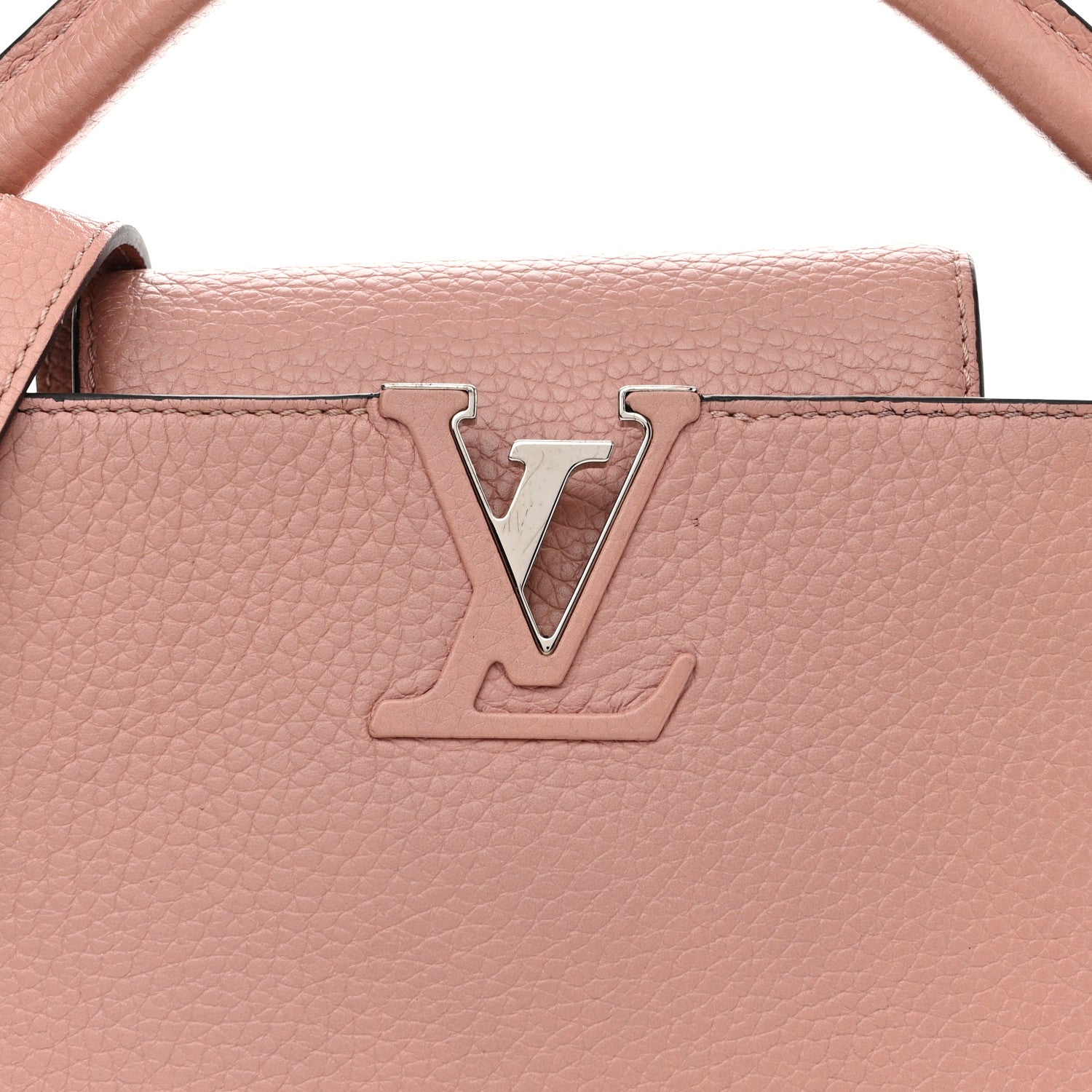 Louis Vuitton Taurillon Capucines BB Magnolia 7 of 9