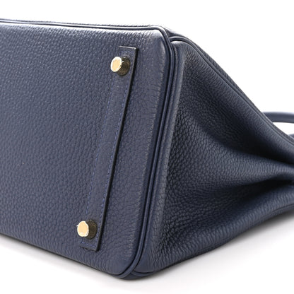 Hermes Togo Birkin 30 Bleu Nuit 10 of 11