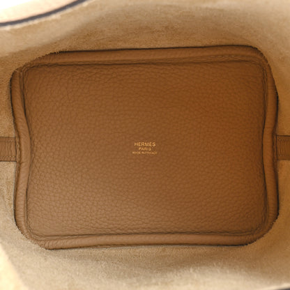Hermes Taurillon Clemence Picotin Lock 18 PM Trench 5 of 11