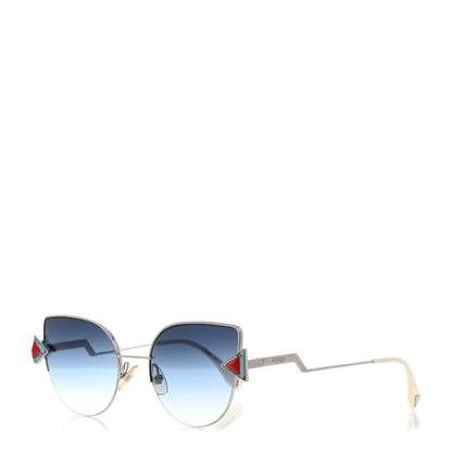 Fendi Metal Fendi FF 0242/S Sunglasses Blue 1 of 7