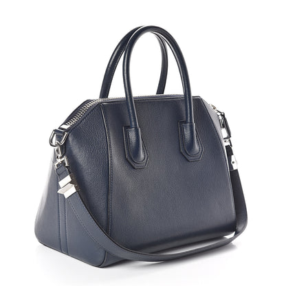 Givenchy Sugar Goatskin Small Antigona Night Blue 3 of 10