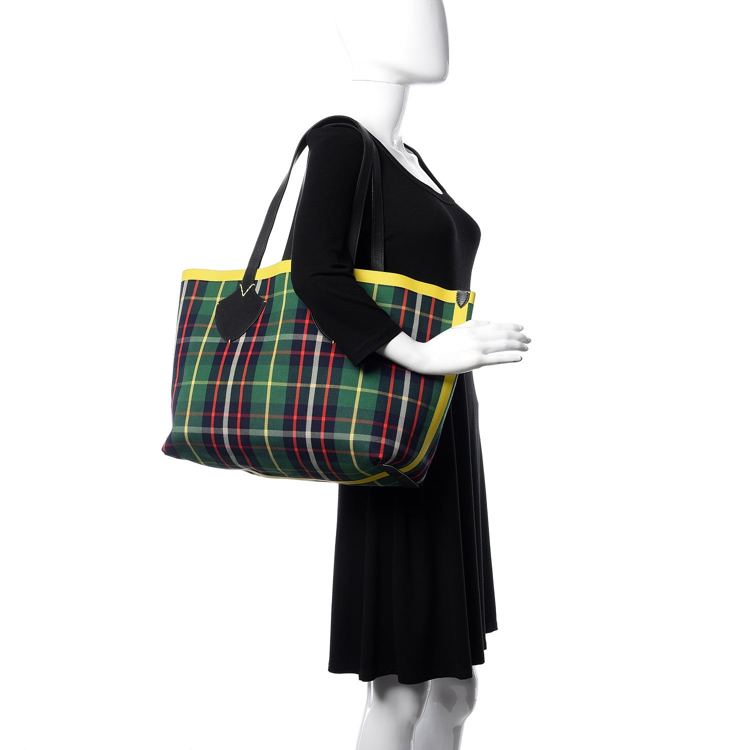 Burberry Vintage Check Medium The Giant Reversible Tote Blue 3 of 21