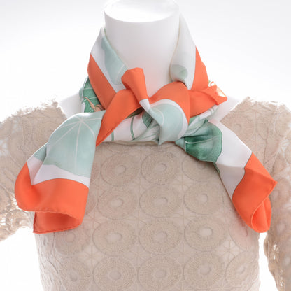 Hermes Silk Les Capucines Scarf 90 2 of 6