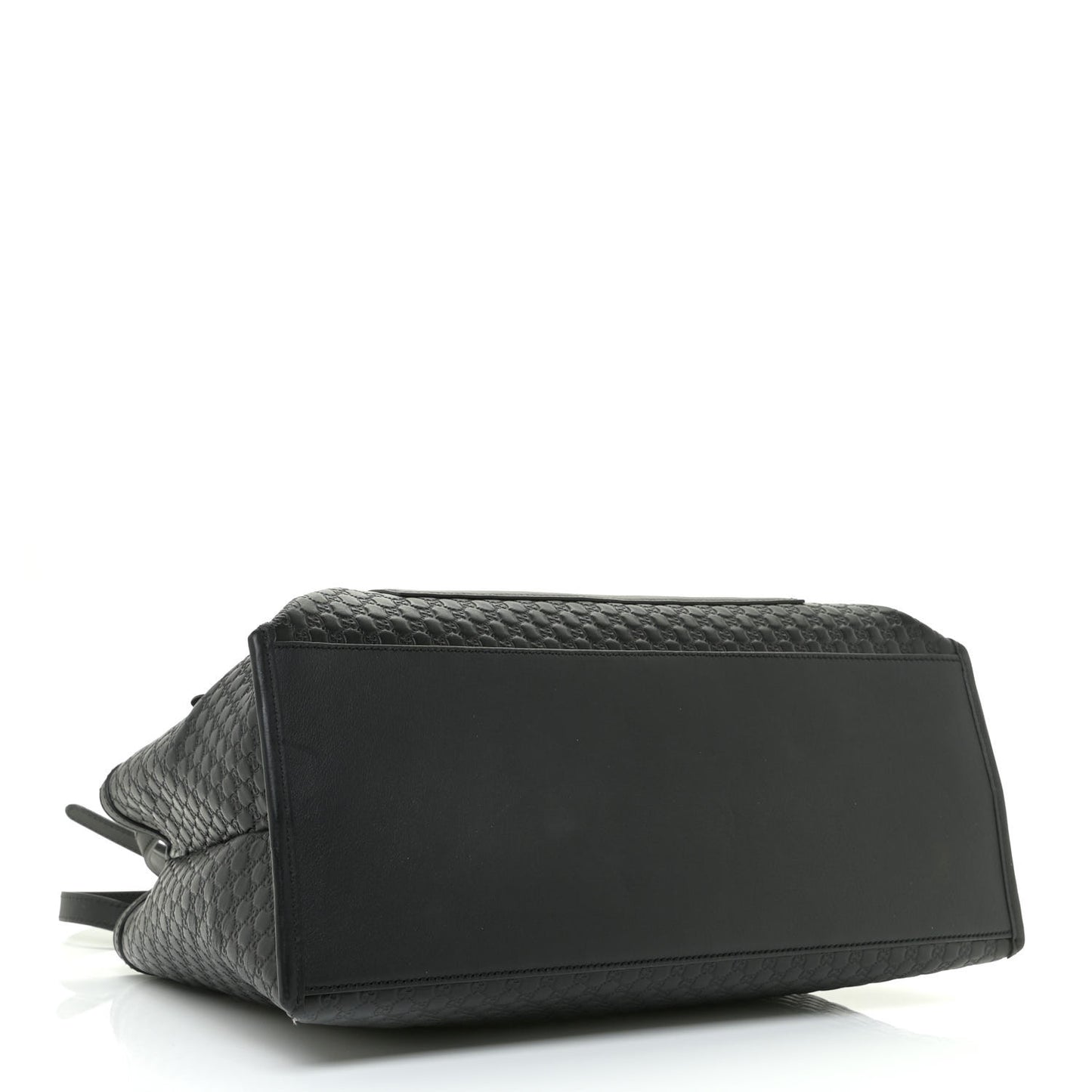 Soft Microguccissima Medium Tote Black