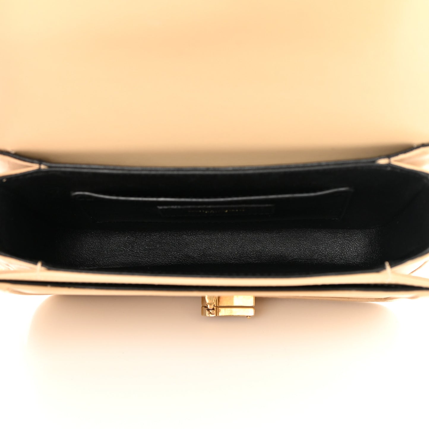 Smooth Calfskin Small Solferino Satchel Ivory Natural