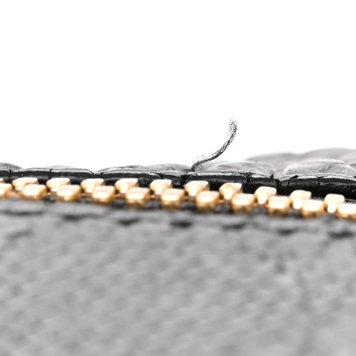 Burberry Signature Grain Calfskin Check Embossed Medium Balmoral Clutch Bag Black 11 of 16