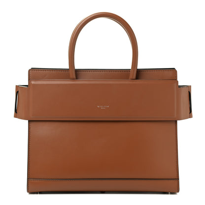 Givenchy Smooth Calfskin Small Horizon Satchel Caramel 1 of 8