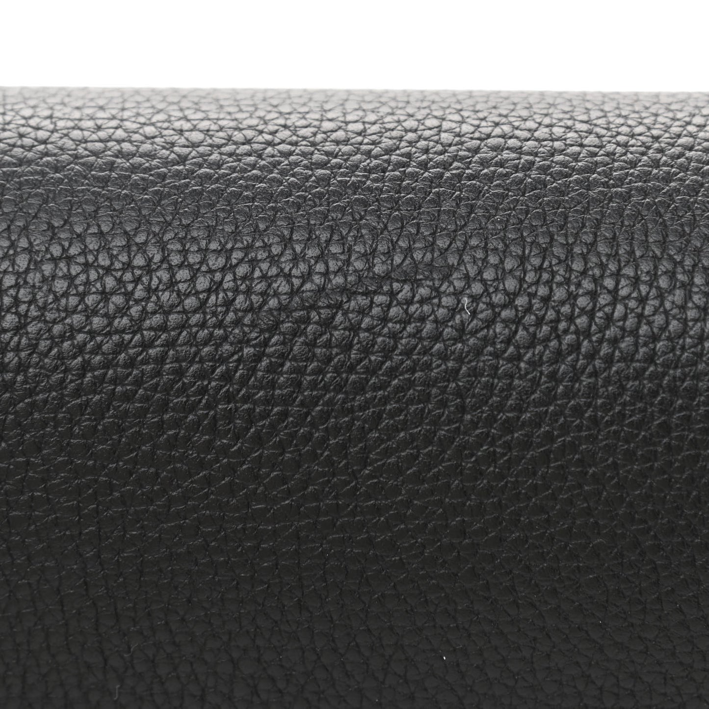 Grainy Calfskin Vintage Check Note Crossbody Bag Black