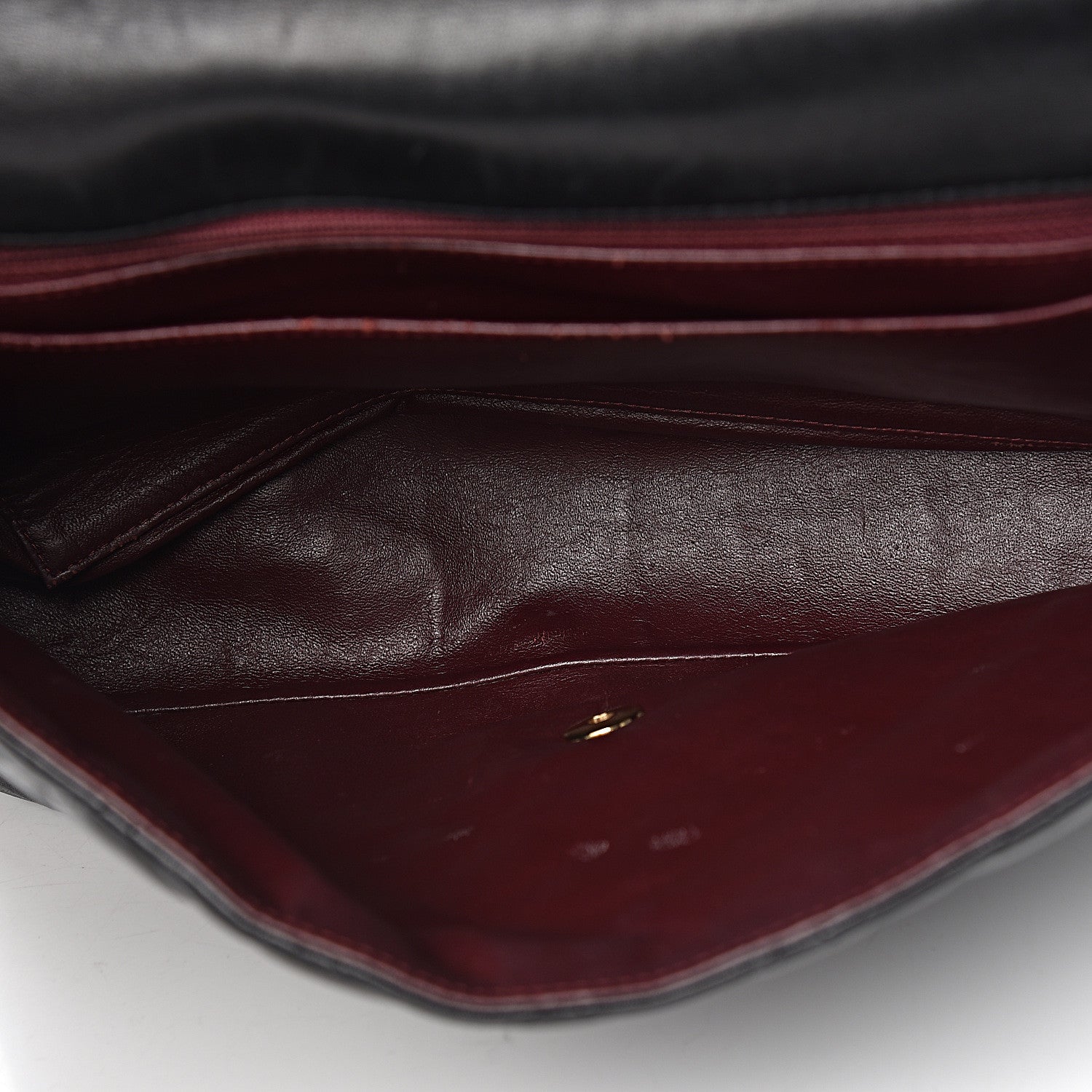 Chanel Lambskin Quilted Maxi Single Flap Black 5 of 13