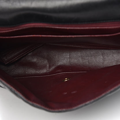 Chanel Lambskin Quilted Maxi Single Flap Black 5 of 13