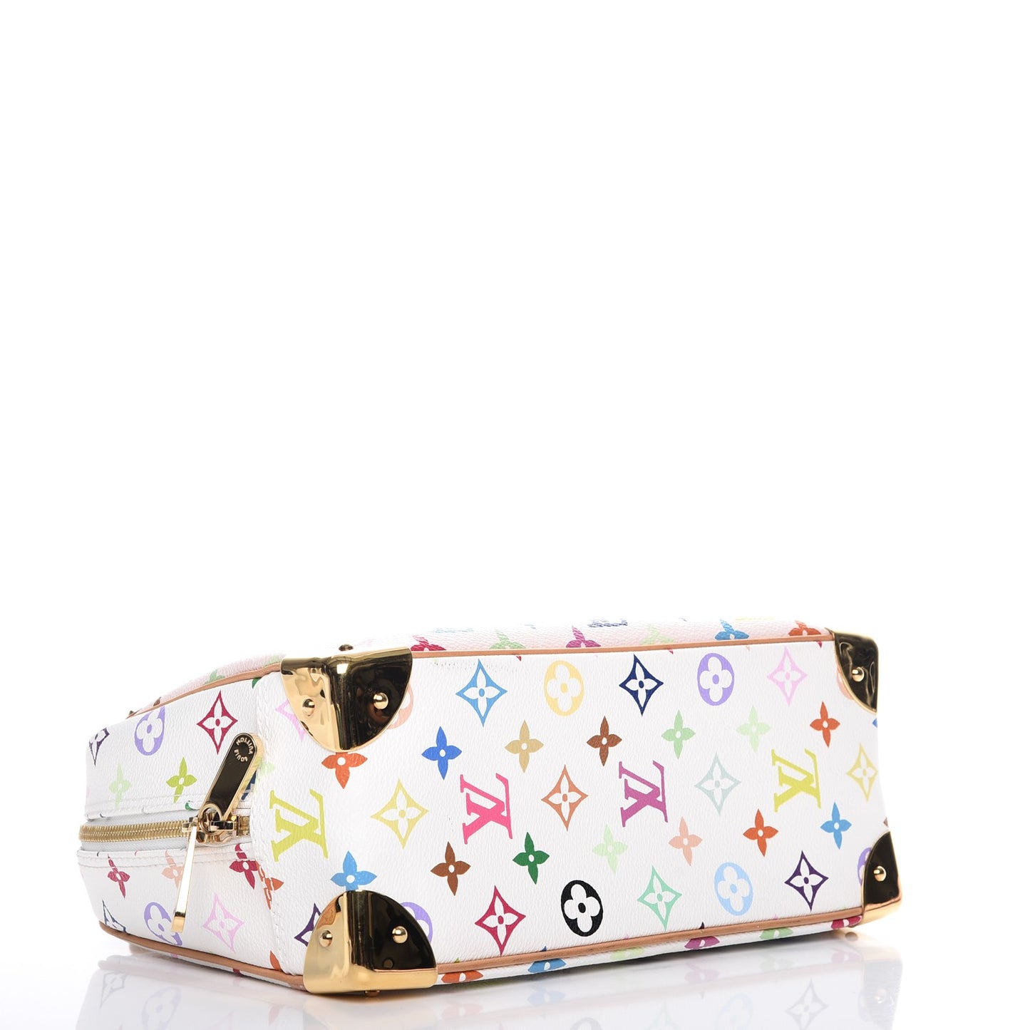 Monogram Multicolor Trouville White