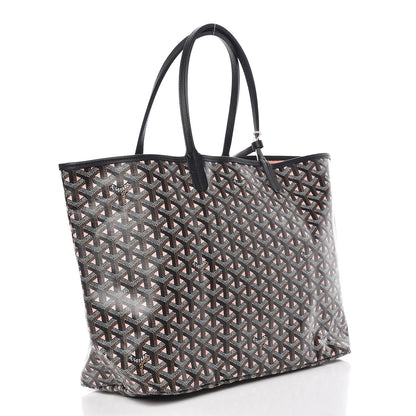 Goyard Goyardine Saint Louis Claire Voie PM Black Pink 4 of 11
