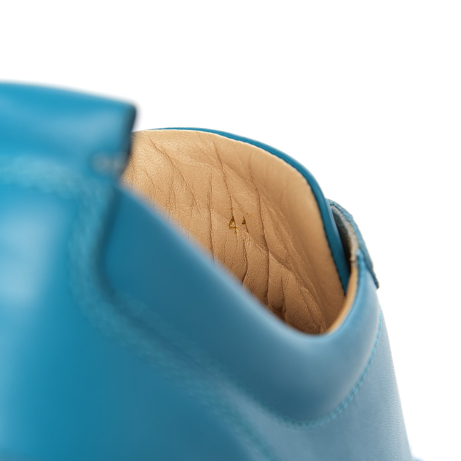 Christian Louboutin Calfskin Mens Louis Junior Spikes Flat Sneakers 41 Turquoise 7 of 9