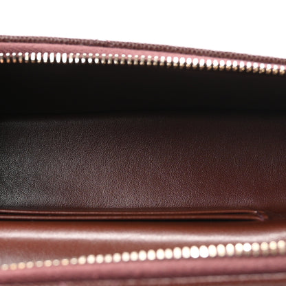 Chanel Caviar Quilted Top Handle Slim Vanity With Chain Dark Brown 5 of 11