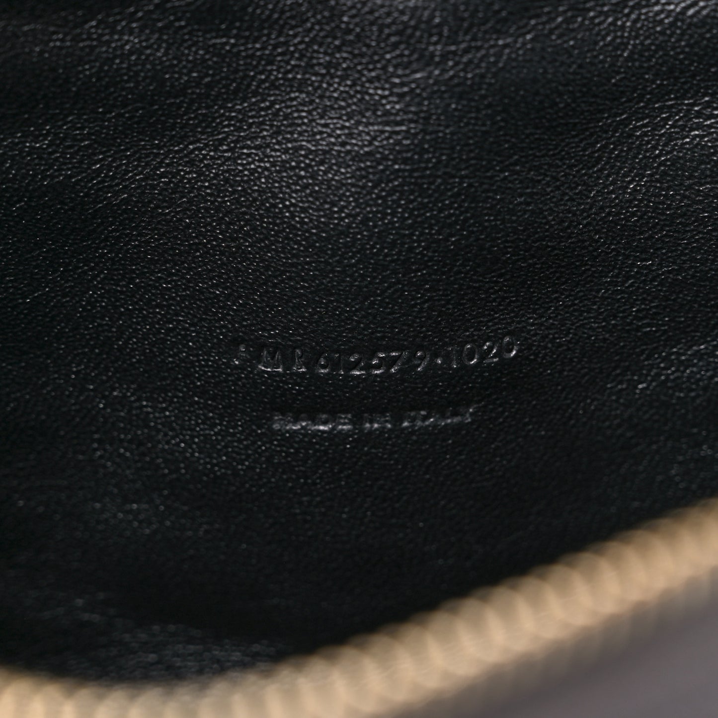 Grain De Poudre Matelasse Monogram Mini Lou Camera Bag Fog