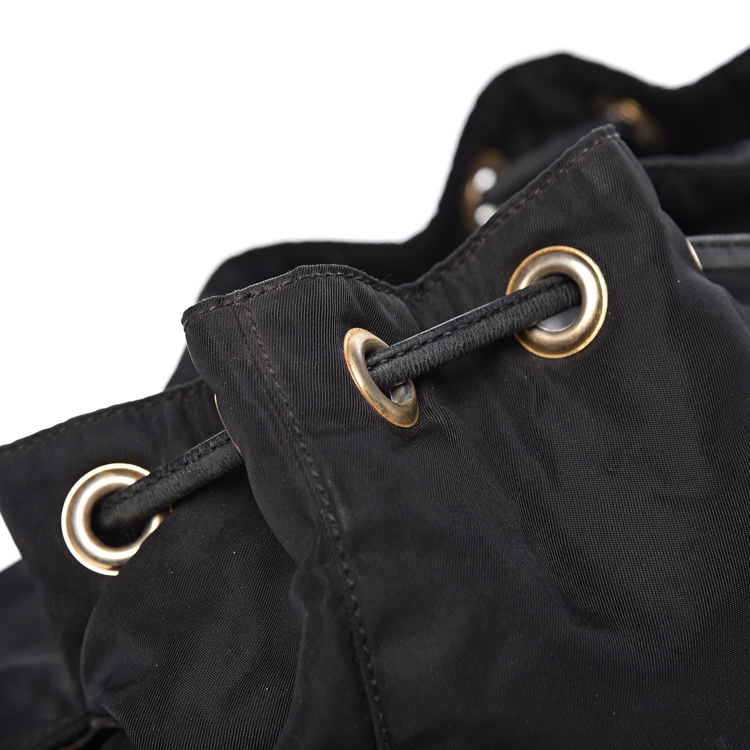 Prada Tessuto Nylon Vela Chain Backpack Black 12 of 17