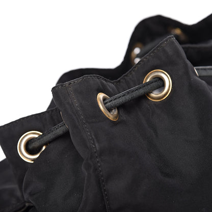Prada Tessuto Nylon Vela Chain Backpack Black 12 of 17