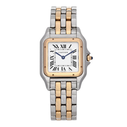 Cartier Stainless Steel 18K Yellow Gold 27mm Panthere Quartz Watch 1 of 5