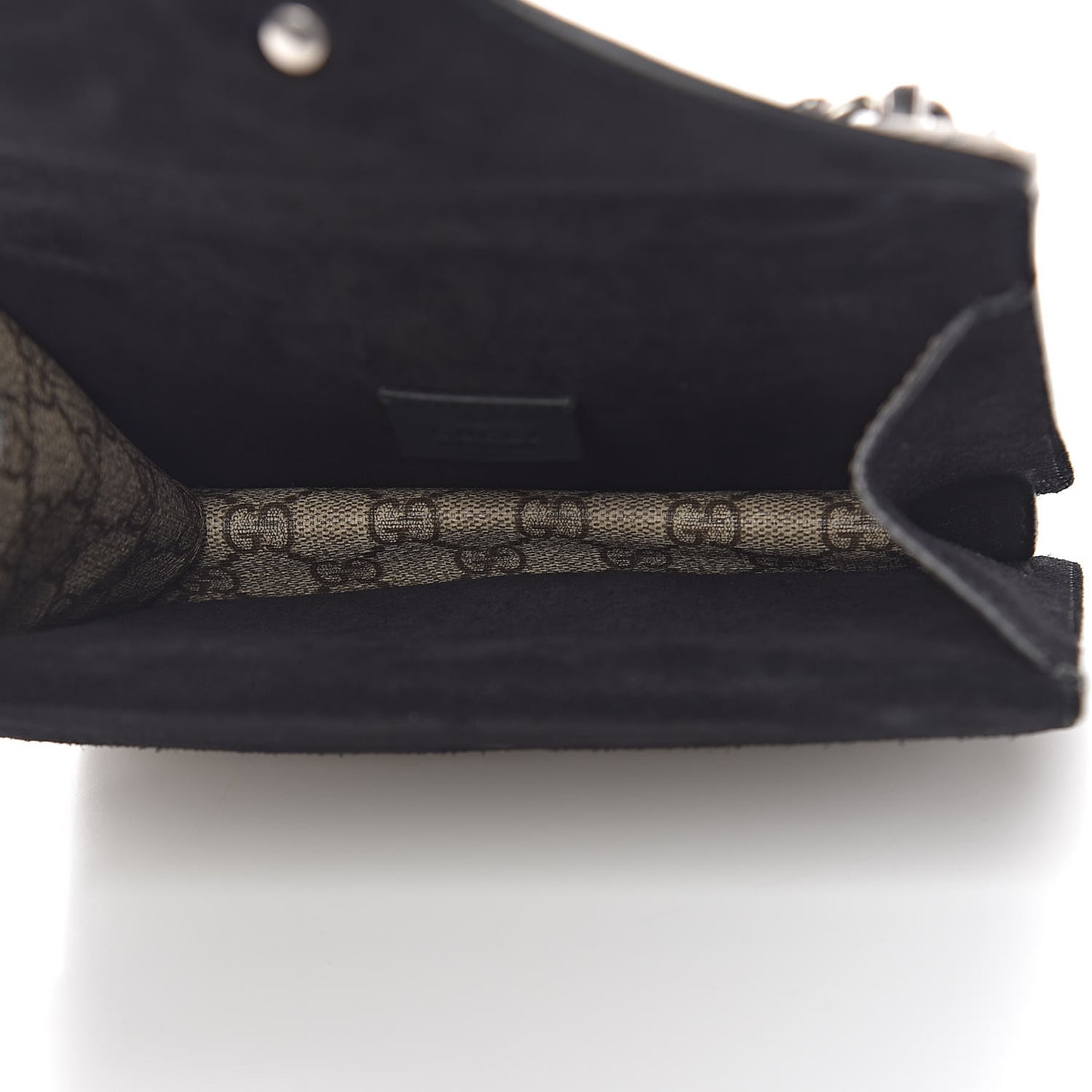 GG Supreme Monogram Mini Dionysus Shoulder Bag Black