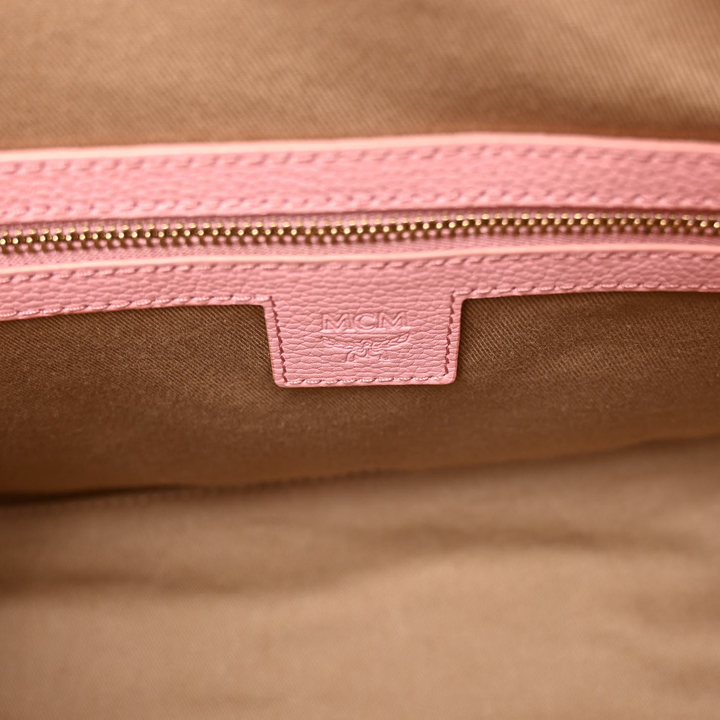 Calfskin Visetos Anni Medium Hobo Bag Soft Pink