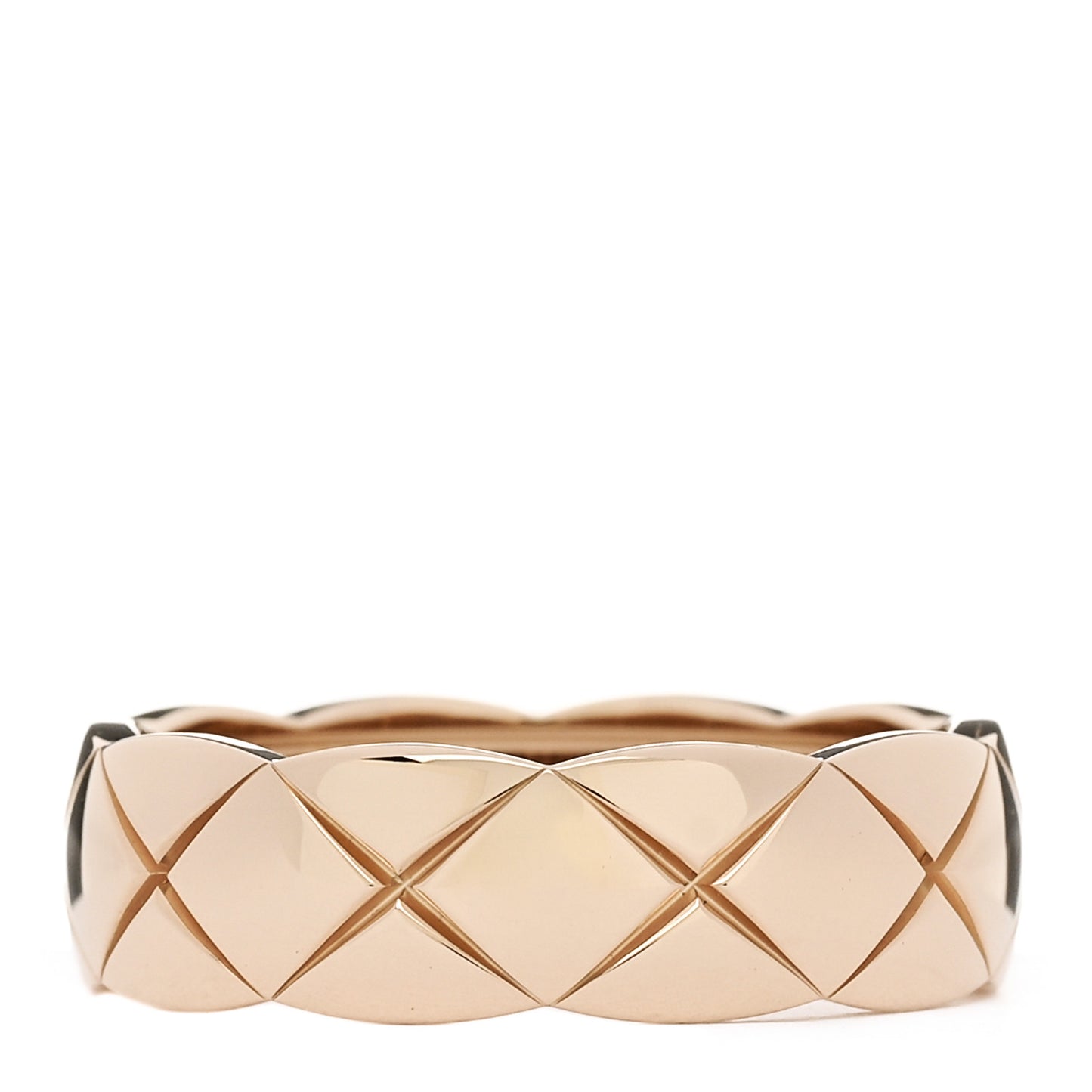 18K Beige Gold Small Coco Crush Ring 62 10