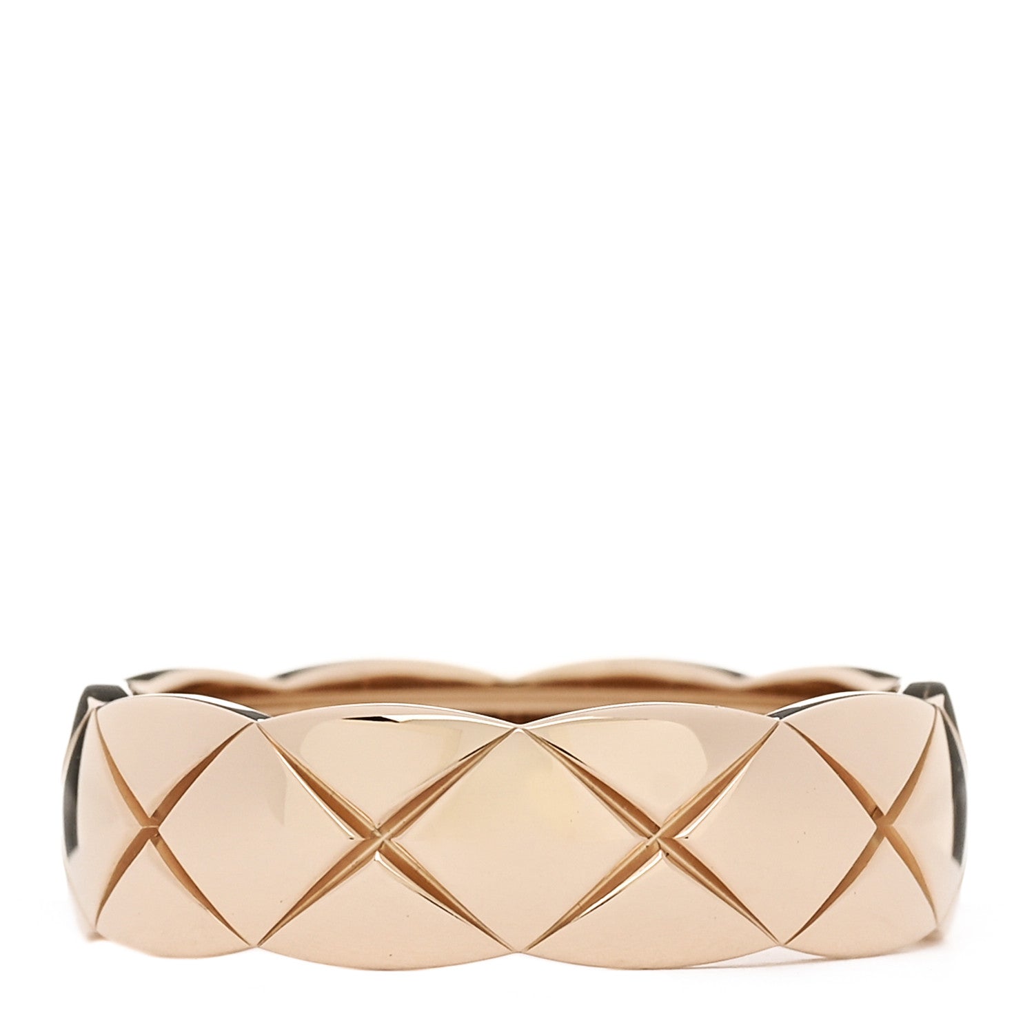 Chanel 18K Beige Gold Small Coco Crush Ring 62 10 3 of 6
