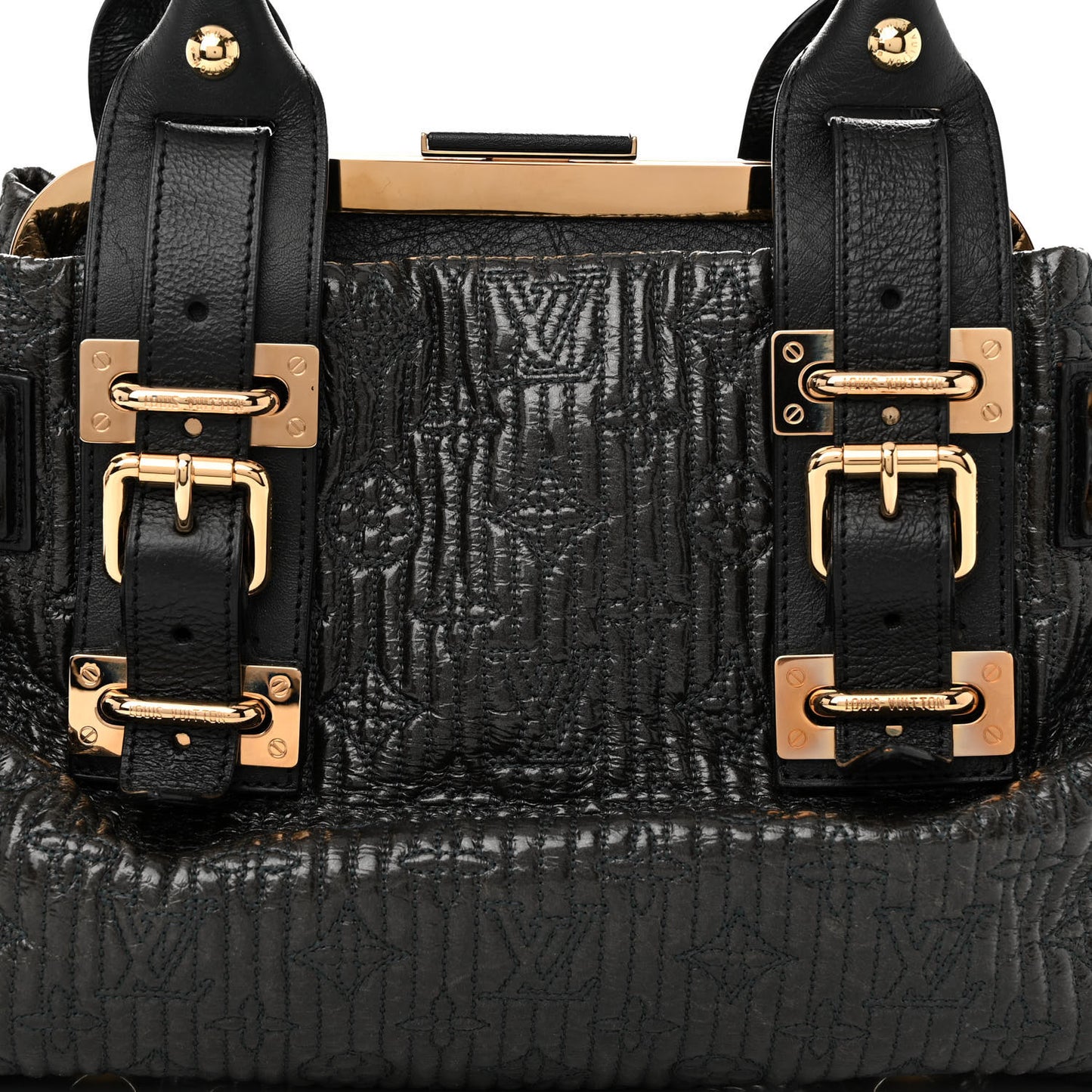 Monogram Motard Biker Black
