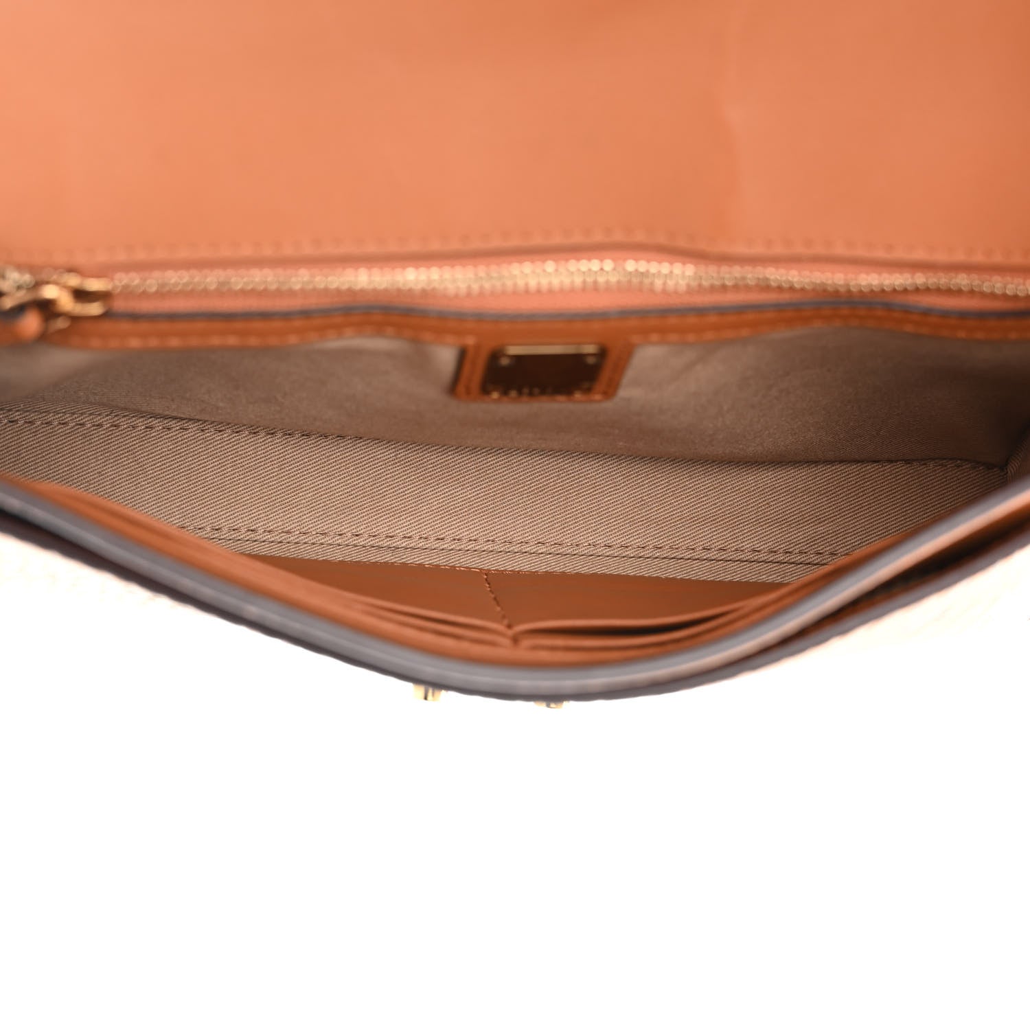 MCM Visetos Millie Wallet On Chain Cognac 5 of 11