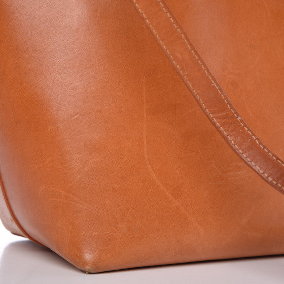 Calfskin Mini Bucket Bag Cammello Rosa