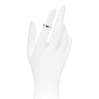 Cartier Platinum Diamond 3mm C De Cartier Wedding Band Ring 47 4 2 of 4