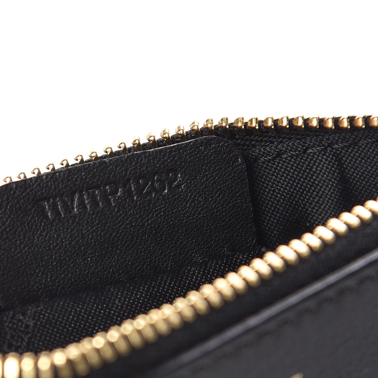 Burberry Haymarket Check Zip Pouch Black 7 of 8
