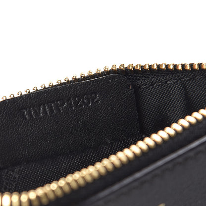 Burberry Haymarket Check Zip Pouch Black 7 of 8