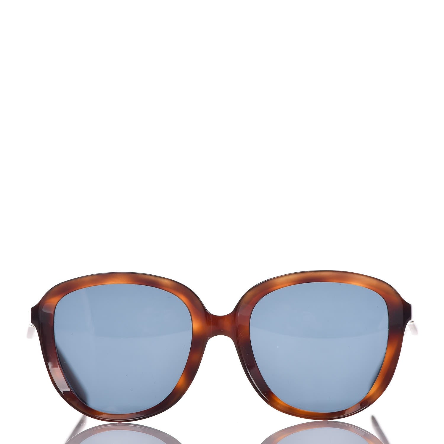 Celine Round Sunglasses CL 41453/F/S Havana 2 of 7