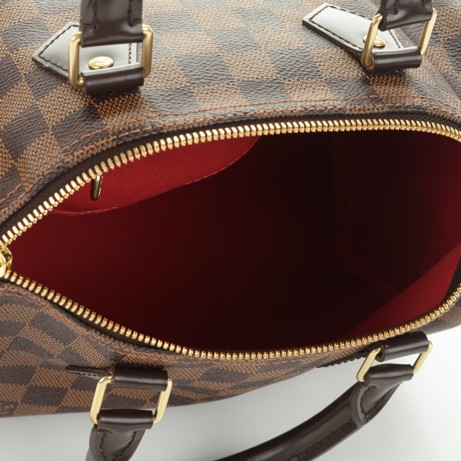 Louis Vuitton Damier Ebene Speedy Bandouliere 25 5 of 6