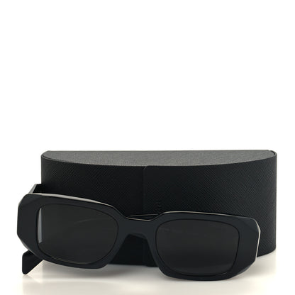 Prada Acetate Symbole Sunglasses SPR 17W Black 7 of 7