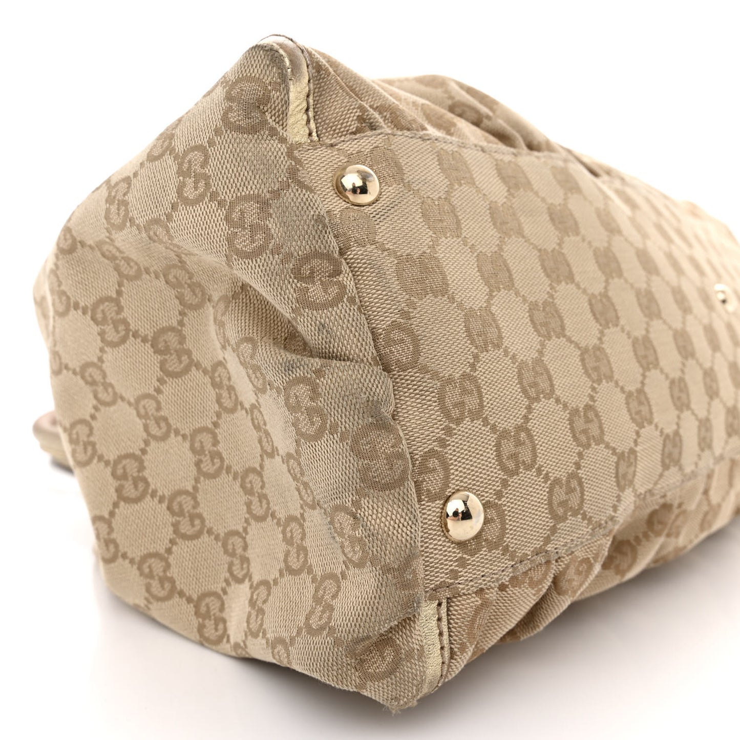 Monogram Large D Gold Hobo Gold
