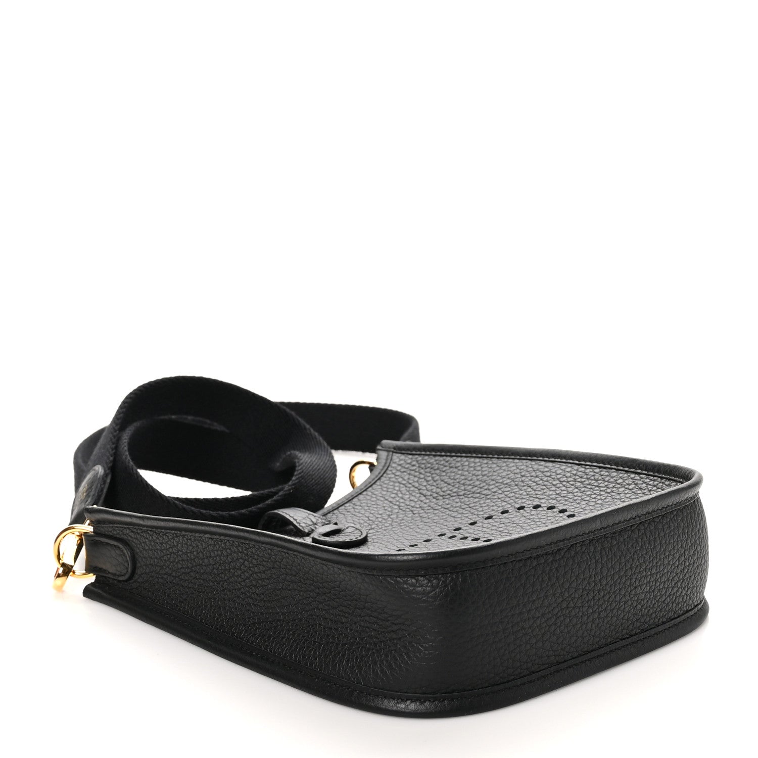 Hermes Taurillon Clemence Evelyne TPM Black 4 of 11