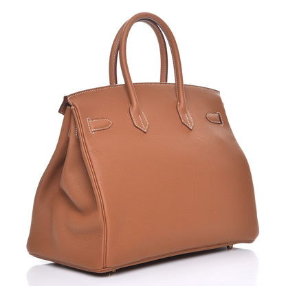 Hermes Togo Birkin 35 Gold 3 of 28