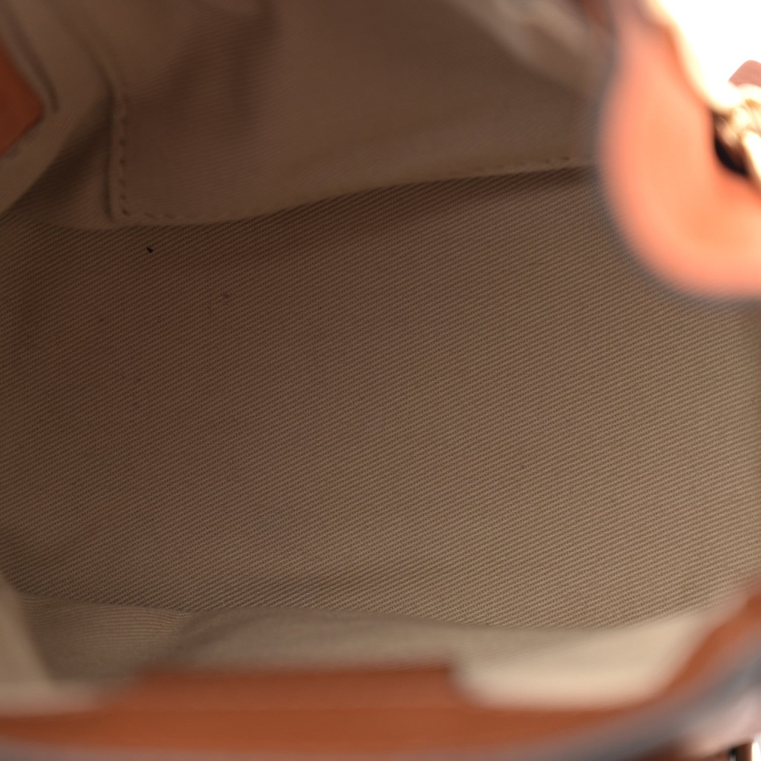 Chloe Suede Calfskin Mini Faye Backpack Tan 5 of 12