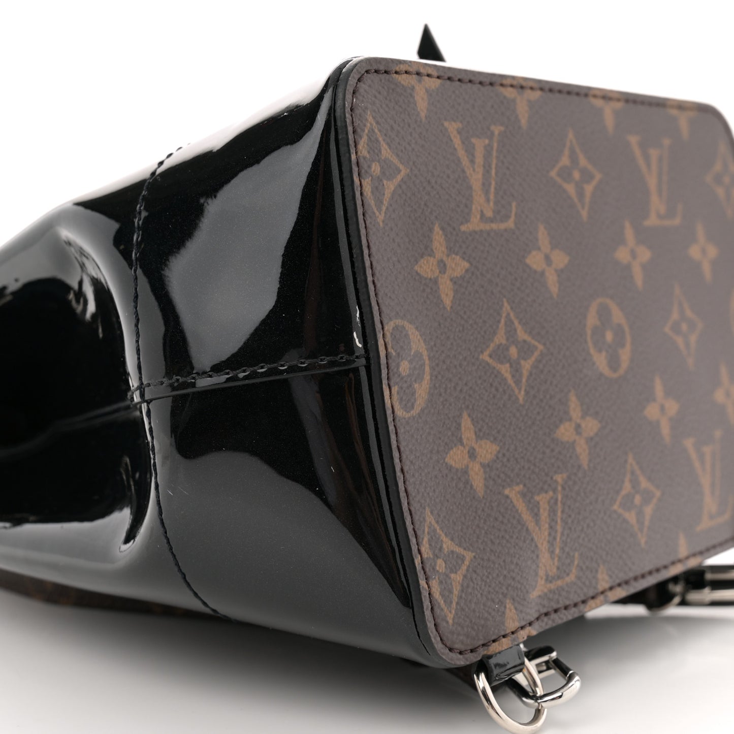 Patent Monogram Hot Springs Backpack Black